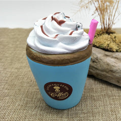 Jumbo Coffee Cup Plush — Édition Élégance