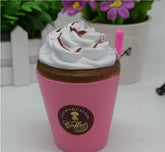 Jumbo Cute Coffee Cup Soft Slow Rising Cream Scented Fun Kids Toy Funny Joke Toy For Children Gift Anti-Stress Toys 11cm