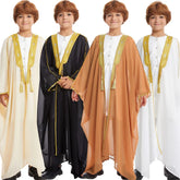 Nour Junior Thobe — Luxe Édition | ثوب أطفال سعودي كلاسيكي فاخر