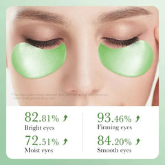 Aloe Petal Eye Masks — Luxe Édition | أقنعة عيون بالصبار والكولاجين الفاخرة