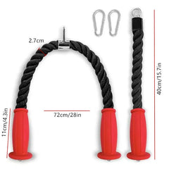 Apex Tricep Cable Rope — Élite Édition | حبل تمرين ترايسيبس الفاخر
