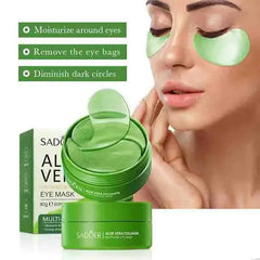 Aloe Petal Eye Masks — Luxe Édition | أقنعة عيون بالصبار والكولاجين الفاخرة