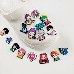 K-Glam Shoe Charms Set 23pcs — Élégance | طقم زينة أحذية كيبوب فاخر 23 قطعة