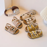 Blossom Princess Sandals — Luxe Édition | صندل أميرة الزهور الفاخر للبنات