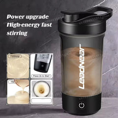 Vortex Electric Shaker 650ml — Élite Édition | خلاط بروتين كهربائي فاخر 650 مل