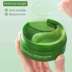 Aloe Petal Eye Masks — Luxe Édition | أقنعة عيون بالصبار والكولاجين الفاخرة