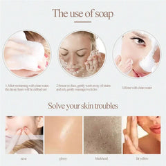 Rice Glow Cleansing Soap — Luxe Édition | صابون تفتيح الأرز الفاخر