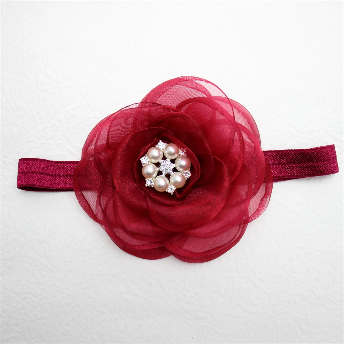 Blossom Pearl Headband — Luxe Edition | عصبة شعر لؤلؤ وزهور فاخرة