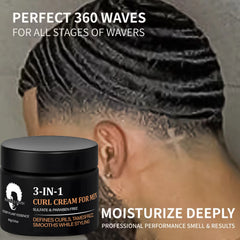 Curl Define Men's Cream — Luxe Édition | كريم تحديد التجعيد بالكولاجين للرجال