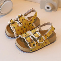 Blossom Princess Sandals — Luxe Édition | صندل أميرة الزهور الفاخر للبنات