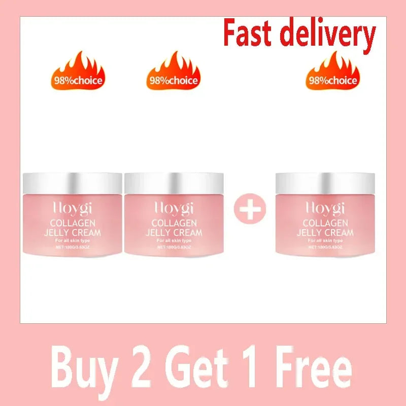 Eternal Glow Collagen Jelly Cream — Luxe Édition | كريم جيلي الكولاجين المضيء الفاخر