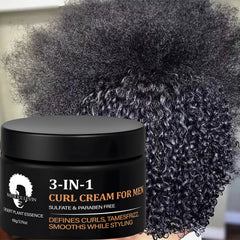 Curl Define Men's Cream — Luxe Édition | كريم تحديد التجعيد بالكولاجين للرجال
