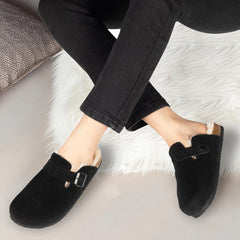 Cork Luxe Mules — Élégance Édition | صندل فلين فاخر للنساء
