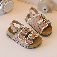 Blossom Princess Sandals — Luxe Édition | صندل أميرة الزهور الفاخر للبنات