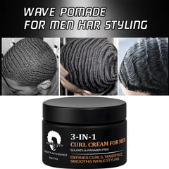 Curl Define Men's Cream — Luxe Édition | كريم تحديد التجعيد بالكولاجين للرجال