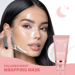 Seoul Glow Collagen Peel Mask — Luxe Édition | قناع الكولاجين الكوري المقشر الفاخر