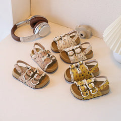 Blossom Princess Sandals — Luxe Édition | صندل أميرة الزهور الفاخر للبنات