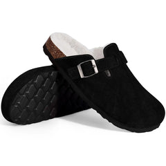 Cork Luxe Mules — Élégance Édition | صندل فلين فاخر للنساء