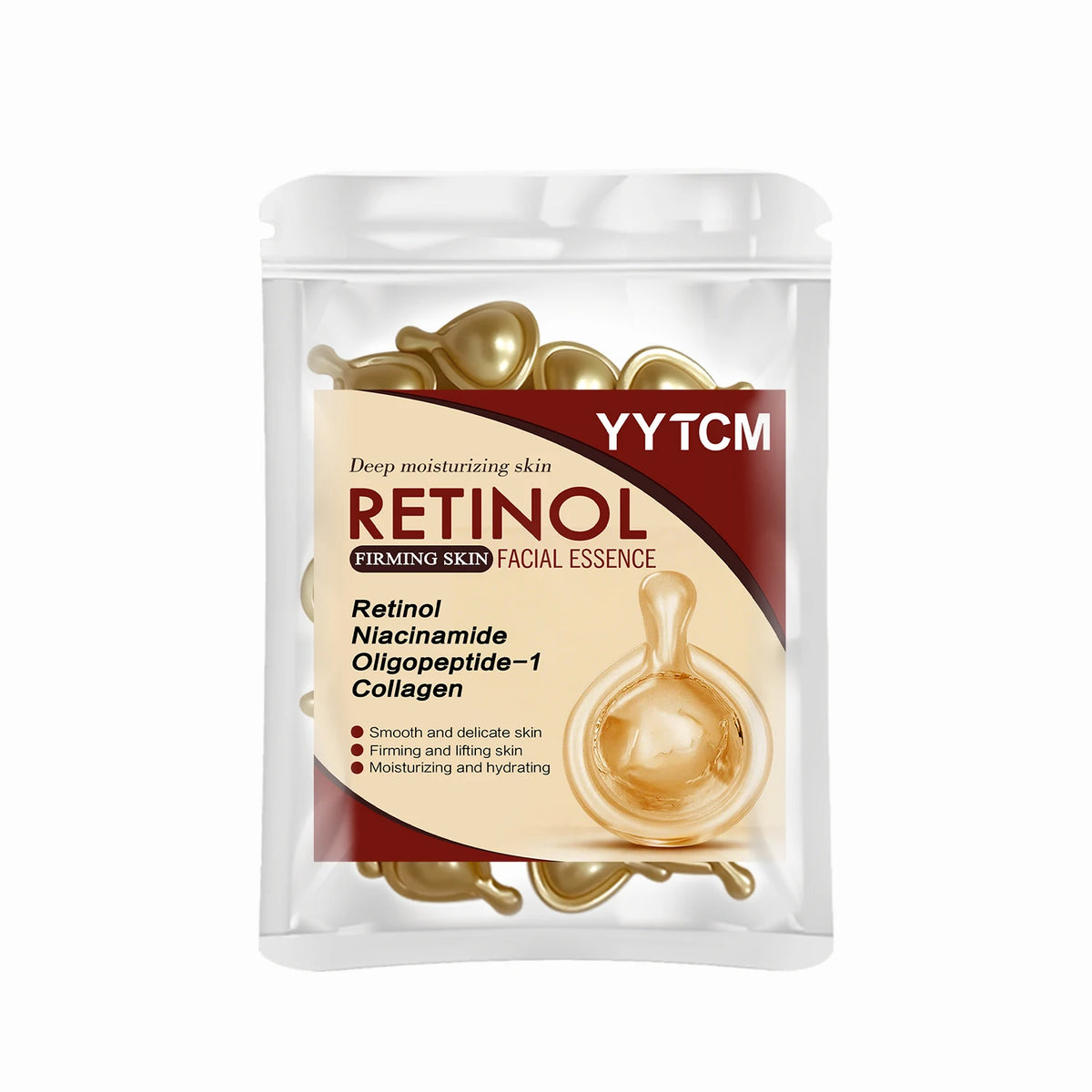 Retinol Renewal Capsules — Luxe Édition | كبسولات الريتينول والكولاجين الفاخرة