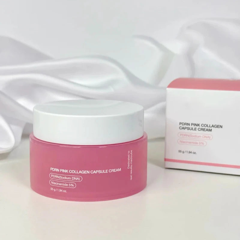 PDRN Rose Glow Cream — Luxe Édition | كريم الكولاجين الوردي المضيء الفاخر