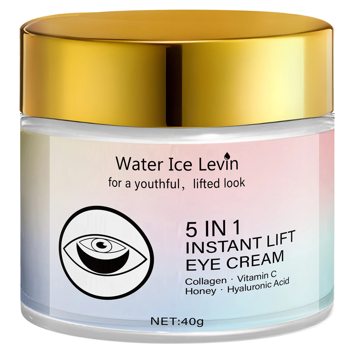 Bright Eyes Collagen Eye Cream — Luxe Édition | كريم عيون فاخر بالكولاجين وفيتامين C