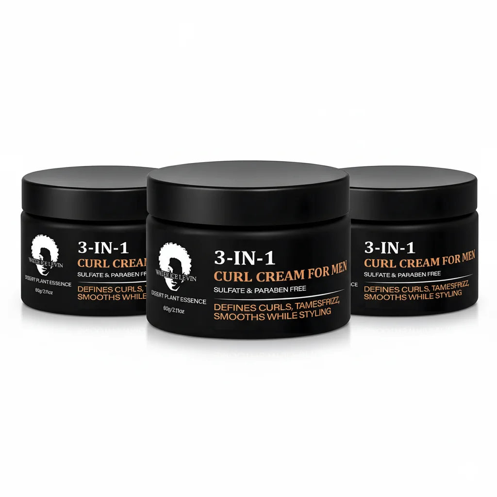 Curl Define Men's Cream — Luxe Édition | كريم تحديد التجعيد بالكولاجين للرجال